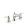 Bancroft Bath Faucet Trim for Deck-Mount Valve with Diverter Spout and Lever Handles, Valve Not Included
