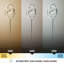 Lampe sur pied moderne pivotante, chrome