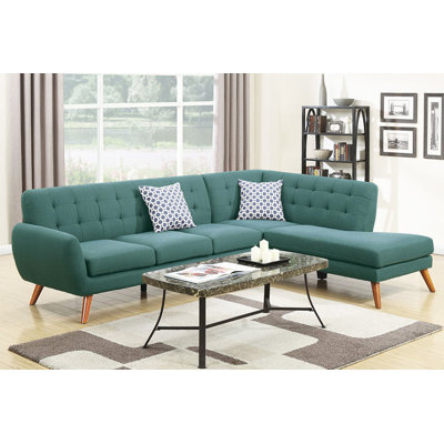 Millette Upholstered Sectional Right Hand Facing