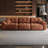 Adjustable High-back Straight-row Fabric Sofa