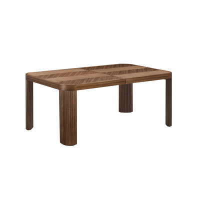 Paldao Extendable Walnut Dining Table