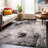 Schauer Abstract Performance Black/Ivory/Gray Rug-927075594