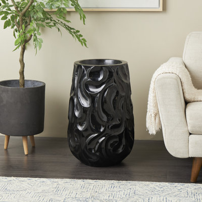 Grand vase décoratif texturé Ciannah