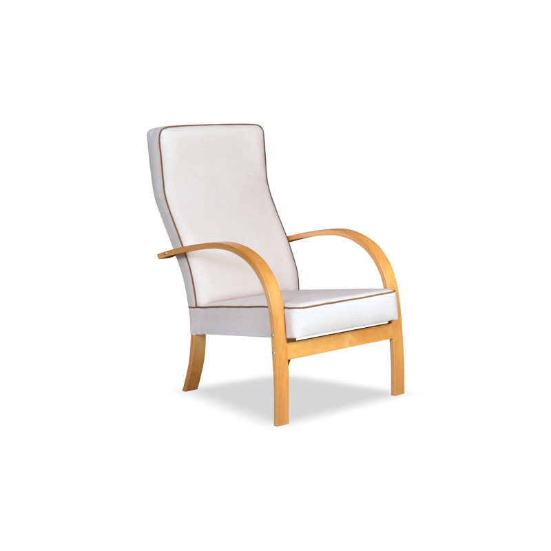 Lochmoor Upholstered Armchair, Beige, Beige