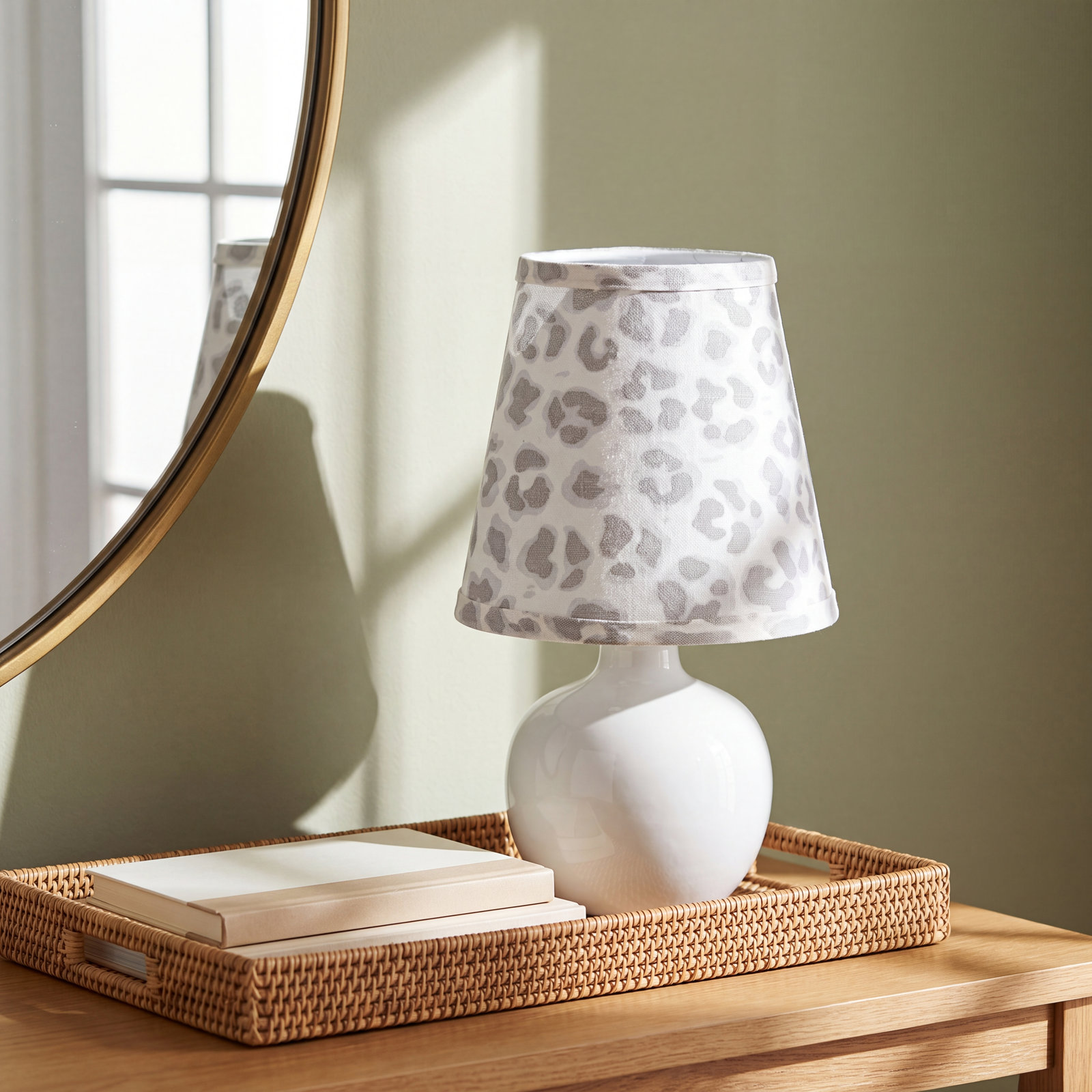 Empire Sconce Hardback Shade, Gray