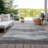 Louisa Gray Washable Indoor-Outdoor Rug - -1772372573