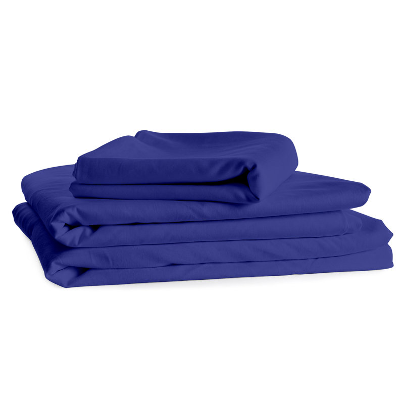 Microfiber Sheet Set, Royal Blue