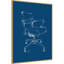 «Office Chair Blueprint I» par Ethan Harper, reproduction d'art sur toile encadrée-112655006