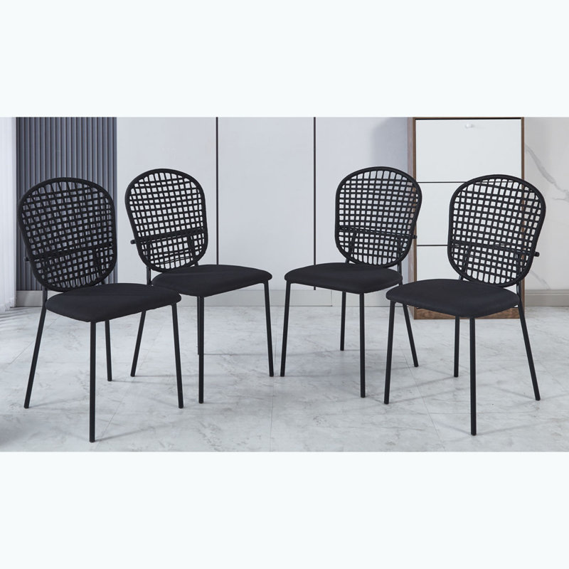 Dining Chair,Set of 4, Gray