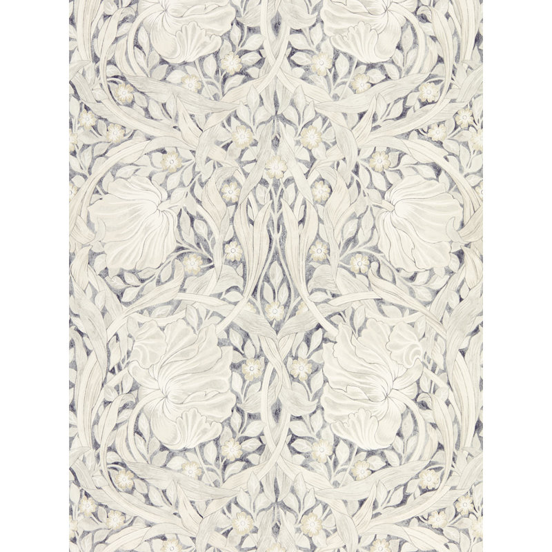 Pure Pimpernel Wallpaper, Black Ink