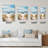 Aniqah - Nautical & Beach Wall Clock Oversized-626154615