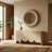 Dipietro 48" Jute Rope Framed Mirror