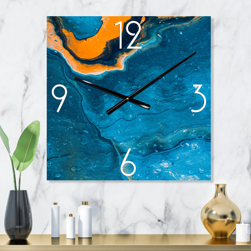 Metal Wall Clock, Large