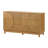 Modern 6 Drawer Fluted Dresser, 60" Wide Modern Chest Of Drawers, TV Stand With Solid Wood Legs, Clothes Organizer With 6 Deep Drawers, Storage Cabinet For Bedroom, Living Room, Entryway-75859207
