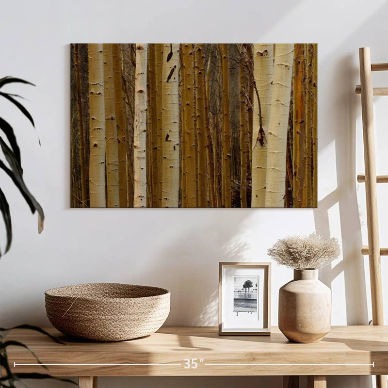 Alvord Aspen's In Winter, 16" H x 24" W