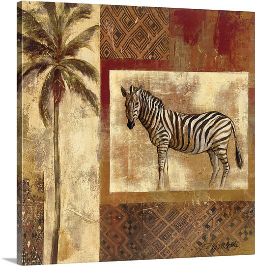 « es ii » par silvia vassileva,, impression sur toile Safari Sketch, H 24 po x l 24 po x P 1,5 po