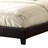 Emidia Solid Wood Tufted Upholstered Platform Bed-336577137