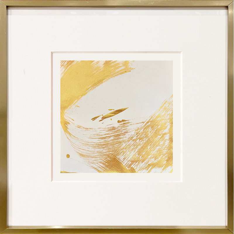 Gold No.26 by Fanyu Lin - Single Picture Frame Painting