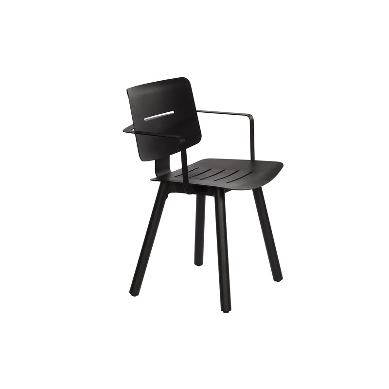 Coco Outdoor Dining Armchair, Anthracite, Does Not Apply