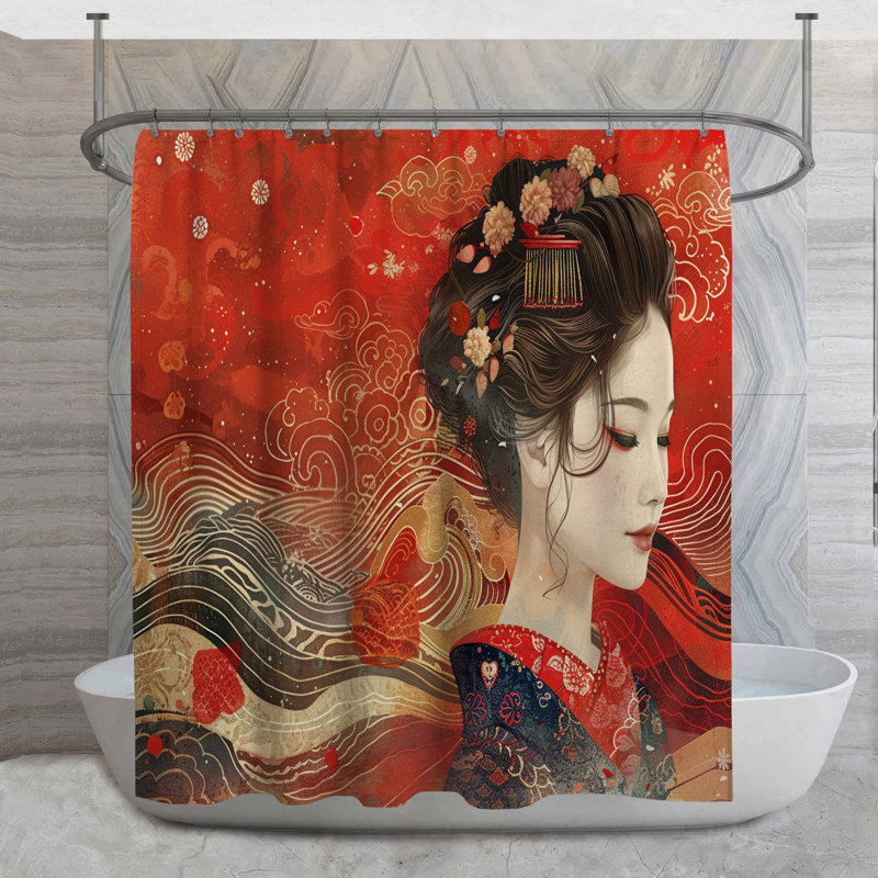 Tobyn Shower Curtain, 84"H x 70"W