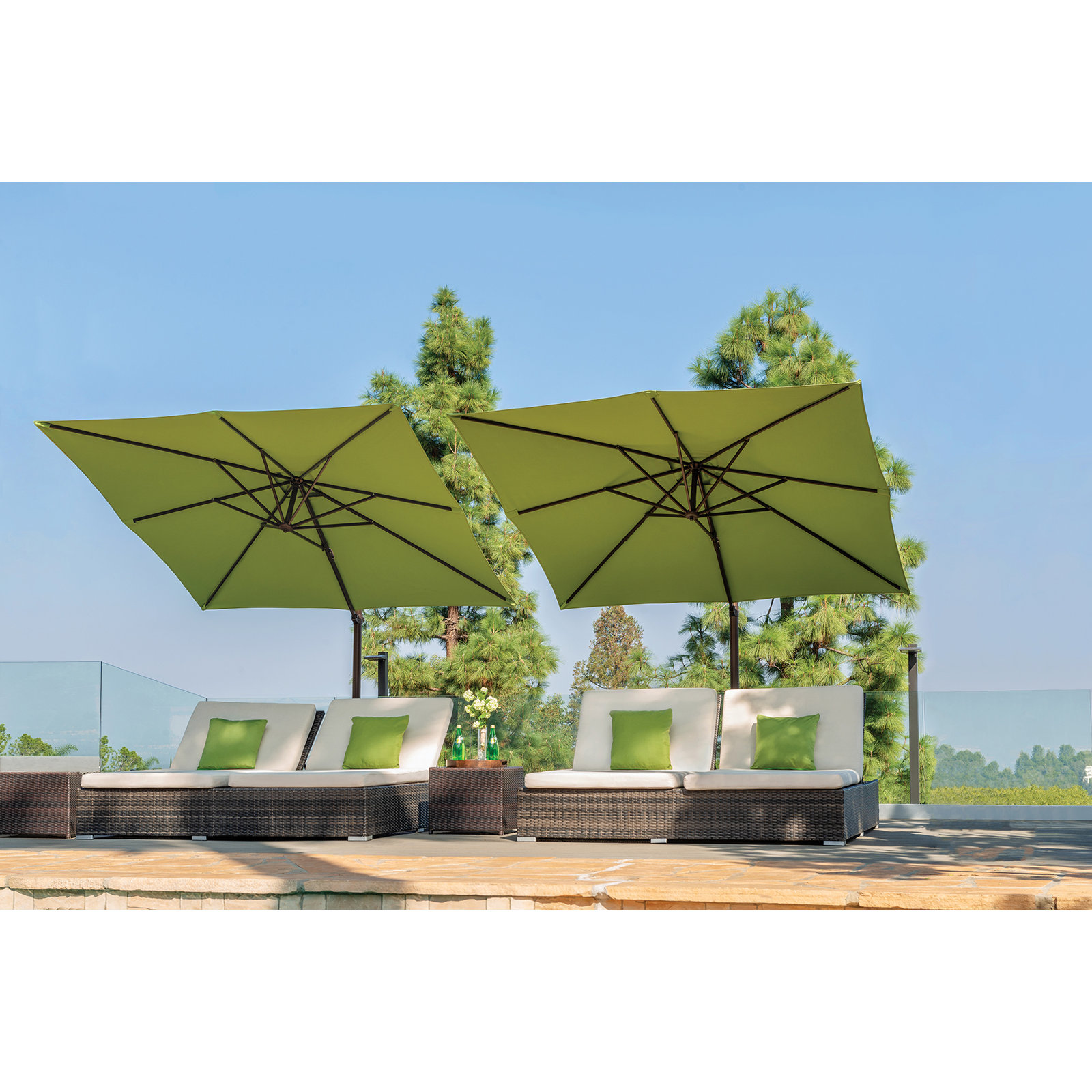 Canvas Black Sunbrella® Canvas, Bronze