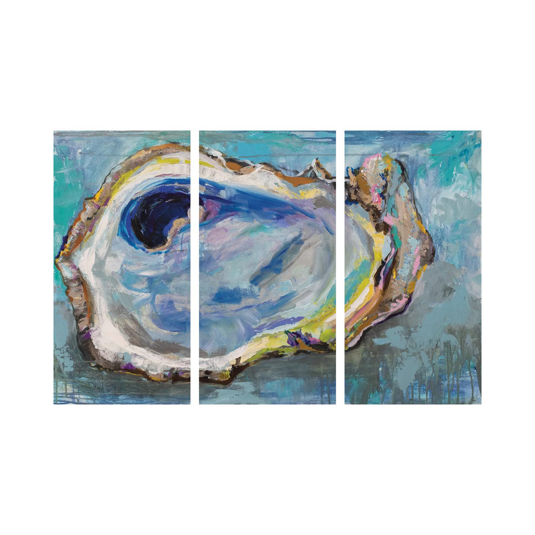 Oyster Two von Jeanette Vertentes - Galerie-verpackte Leinwand Giclée