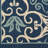 Machine-Woven Stain Resistant Floral Area Rug-2004387480