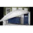 Malcom 60'' Double Bathroom Vanity with Marble Top-1946006430