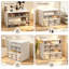 4‑Tier 9‑Drawer Plastic Desk Organizer