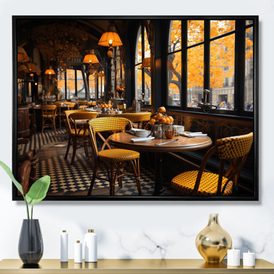 France Parisian Cafe Charm II - France Wall Decor