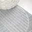 Tapis d'intérieur / extérieur à rayures géométriques bleu clair / crème Anaelisa-912221390