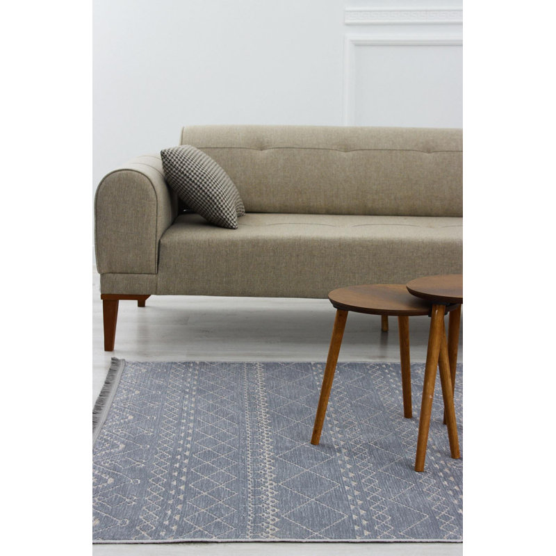 Tapis avec envers antidérapant Tessa, Rectangle 3 pi 11 po x 5 pi 11 po