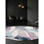 Tapis gris soyeux et moelleux-100856355