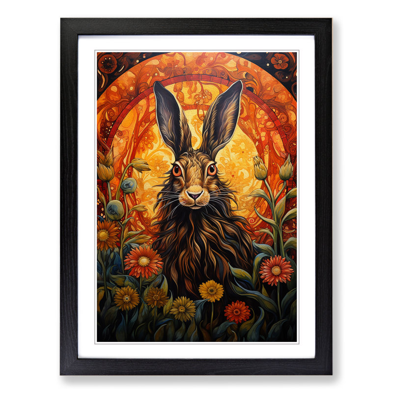 Hare Renaissance - Framed Print