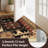 Round Cabin Brown Bear Non-slip Washable Area Rug-1624005103