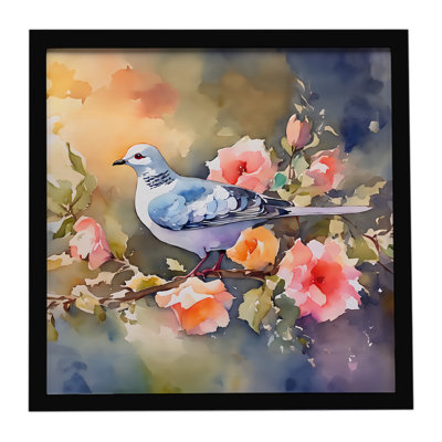 Dove Framed Metal Print