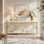 70.87 " W Marble Top Console Table