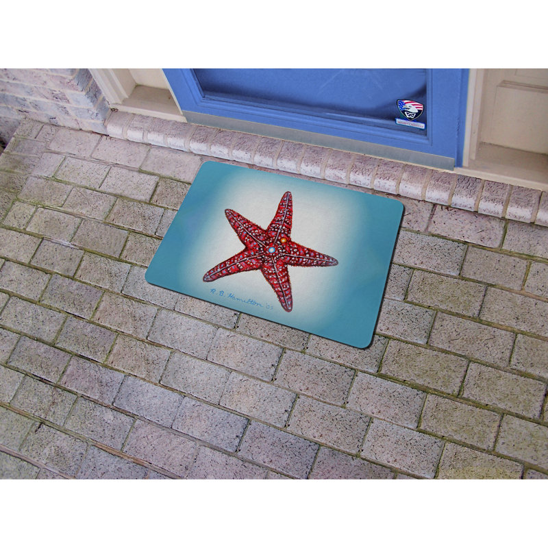 Tapis d'extérieur antidérapant de 26 po x 18 po Dick's Starfish