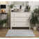 Silver Nasturtium Cut-loop Trellis Area Rug by