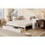 Lit de jour double avec bureau amovible, tiroirs de rangement et table d'appoint hydraulique, bleu-641067163-641067162