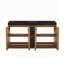 Meuble-lavabo avec lavabo Knotty Oak