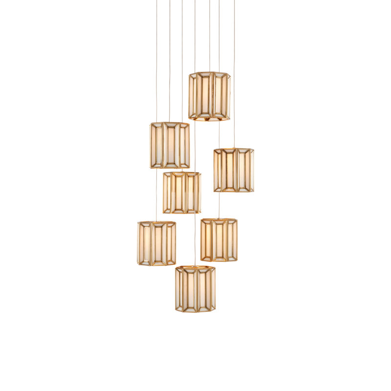 Luminaire suspendu 7 lumières Daze
