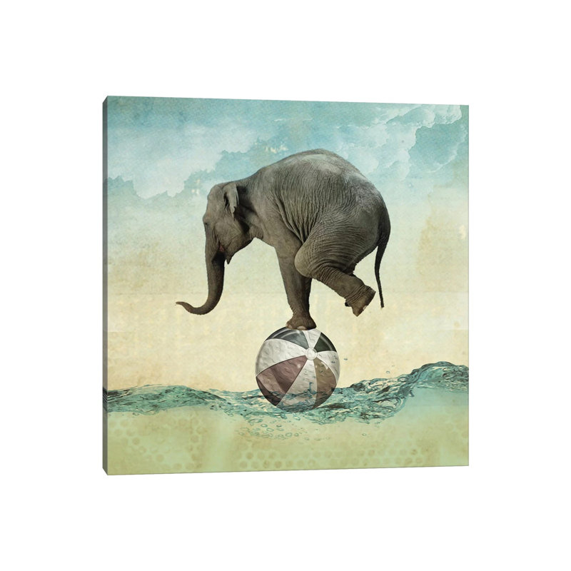 Head Of A Pin by Vin Zzep - Print on Canvas, 30.48 cm H x 30.48 cm W, Wrapped Canvas