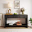 Console Elegant Farmhouse White-352974758
