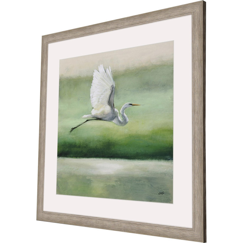 Flight Silver Framed Print Wall Art