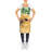 No Pattern Bib Apron