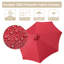 Parasol de marché 9 pi Coleford-592860771