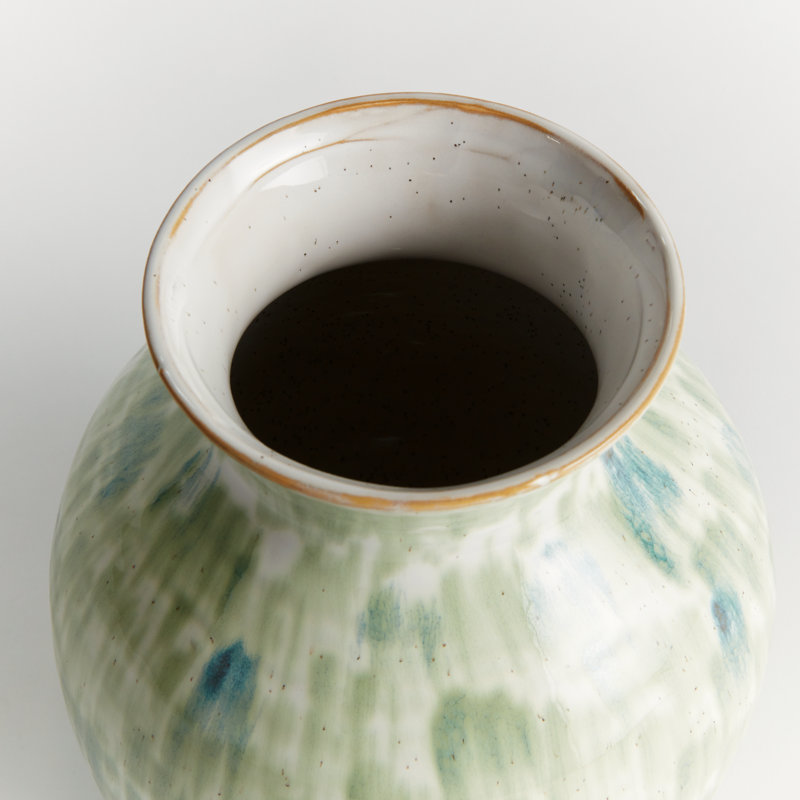 Vase Laguna, H 9 po x l 8 po x P 8 po