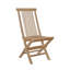 Bristol Folding Teak Patio Dining Chair