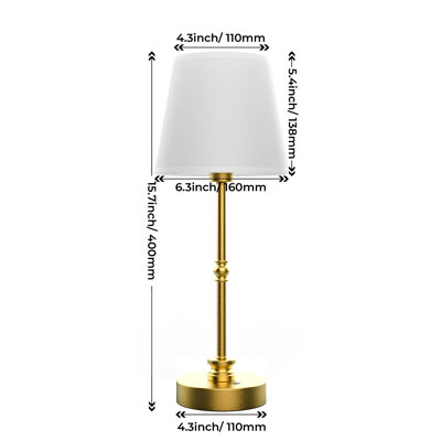 5200mah Portables Rechargeable Battery Desk Lamp